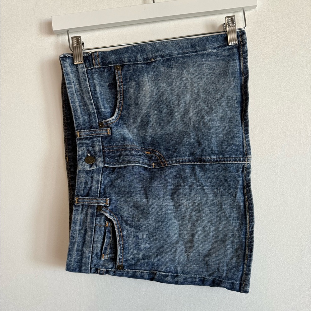 Citizens of Humanity Denim Mini Skirt Size 28